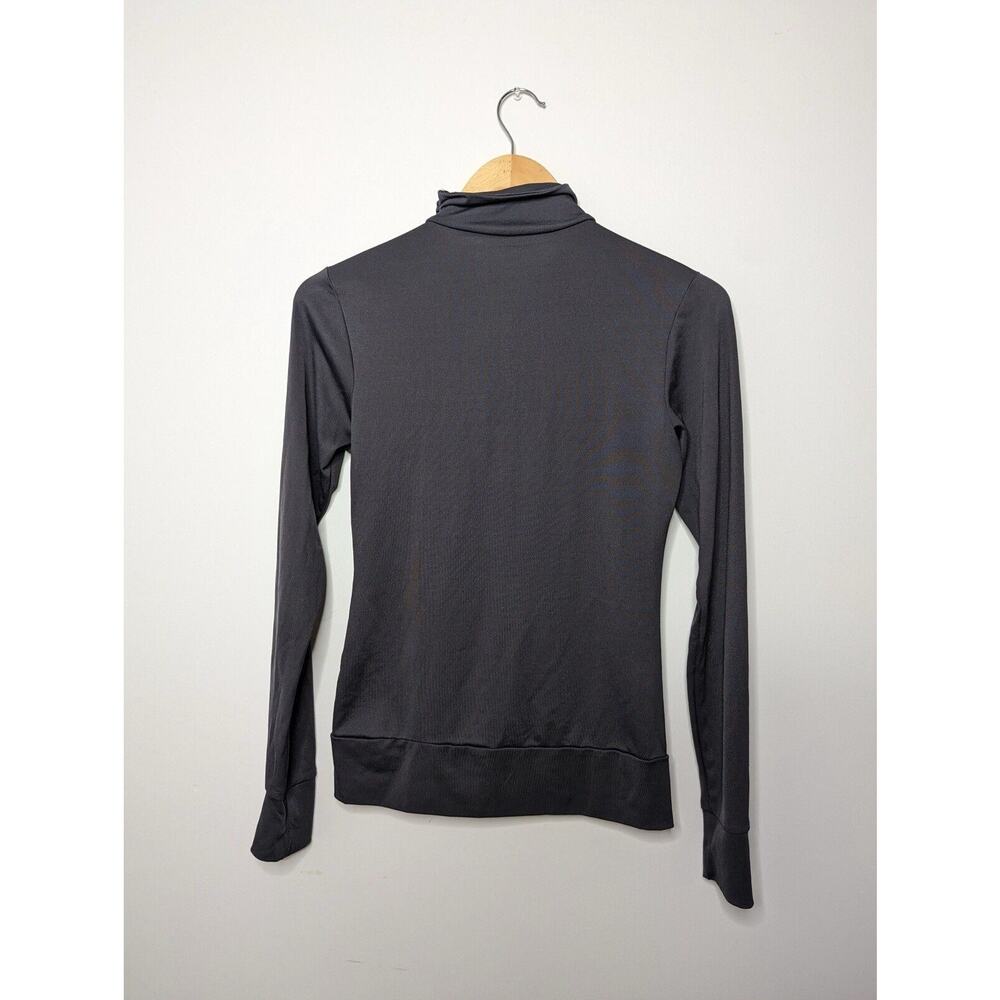 Vintage Y2K Fredericks Of Hollywood Full Zip Ruffle Top Fitted Goth Whimsigoth - Picture 2 of 11